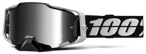 【対象ショップ限定！抽選で最大100％ポイントバック】100% 100パーセント オフロード ゴーグル ARMEGA RENEN S2 レンズ シルバーミラー 50005-00021