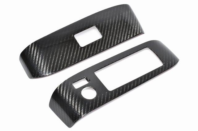 SPEEDRA スピードラ フロントスイッチパネル 2点セット ドライカーボン (艶アリ) CCTO0104TG TOYOTA ア..