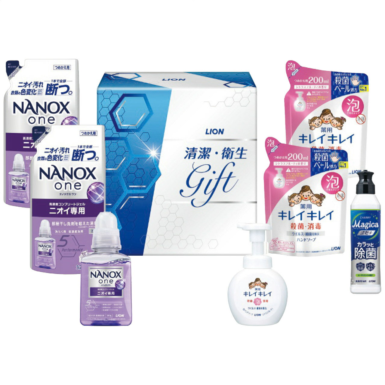 【ギフト】 ライオン LNS-30 清潔・衛生ギフト LNS-30 内祝い 出産 お返し 入学祝い 引き出物 引越し ..