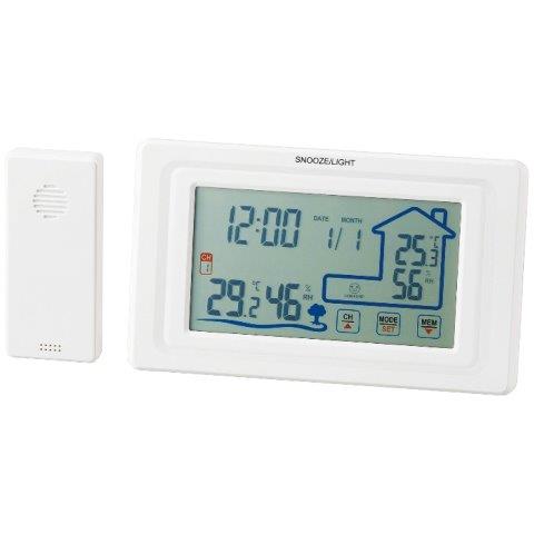 【ギフト】 アイトック 6181-23 ワイヤレス室外温湿度計付クロック 内祝い 出産 お返し 入学祝い 引き出物 引越し 挨拶 香典返し お礼 プレゼント お...