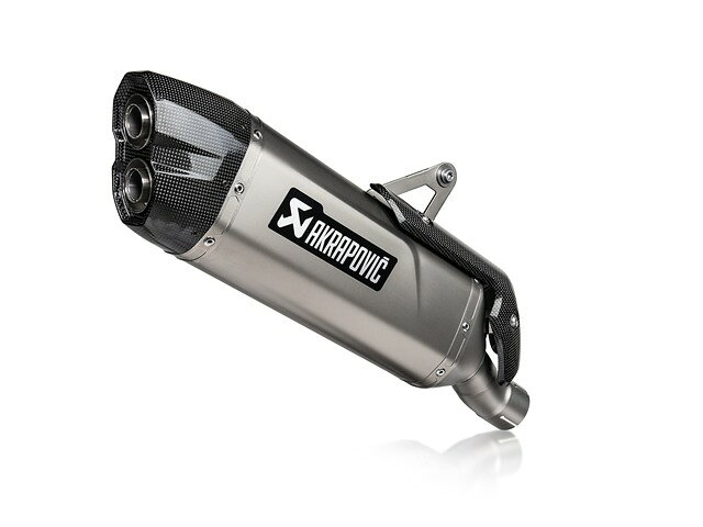 ACTIVE アクティブ AKRAPOVIC アクラポビッチ Eマーク スリップオンマフラー チタン DUCATI MULTISTRADA V2 (25-26) (V2S含む) S-D9SO20-HJAT