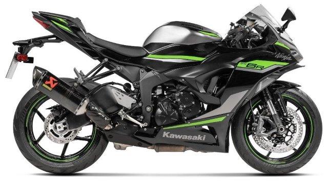 【抽選で最大100％ポイントバック】AKRAPOVIC アクラポビッチ スリップオンラインマフラー KAWASAKI|カワサキ ZX-6R ブラック S-K6SO7-HZC-1