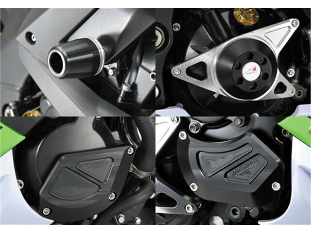アグラス Rスライダー 5点セット B／白 ZX-10R 10 (342-483-010X)