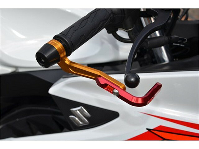 アグラス レバーガード RED／RED／WHT GSX-R125 (301-307-RRW)