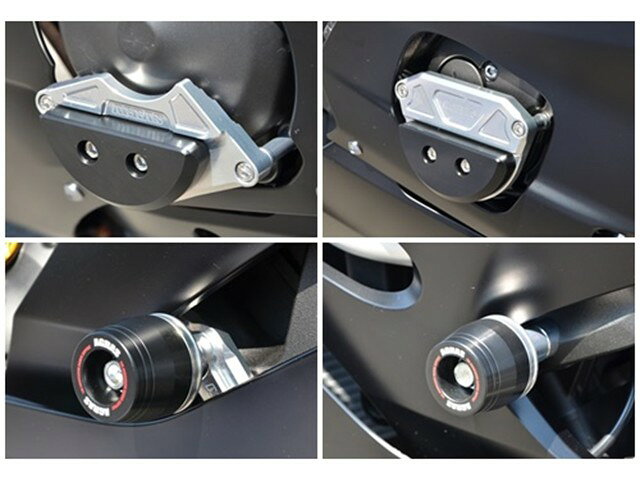 乐天商城 - アグラス Rスライダー 4点 WHT YZF-R6 17 (342-278-006)