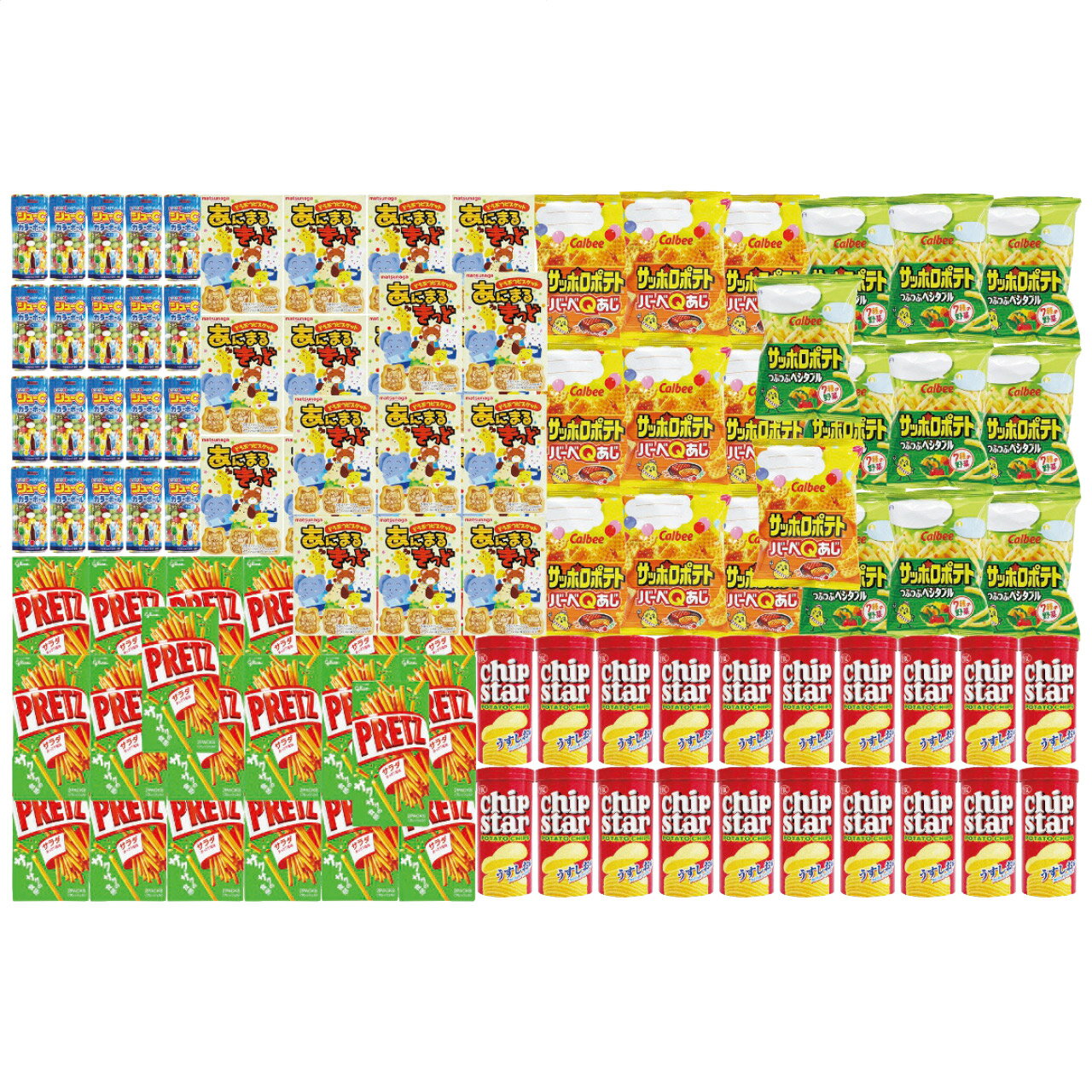 【ギフト】 エピオス 特大わなげビンゴ大会用お菓子(約50名様用) 7294