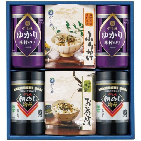 【ギフト お中元】 やま磯 海苔・茶漬・ふりかけ詰合せ 味ぐるめ-24G 4787-115