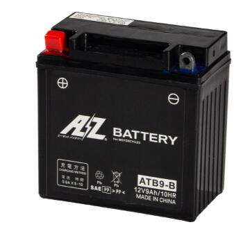 AZ AZ バッテリー AZ8輪バッテリー液入充済 - ATB9-B-SMF