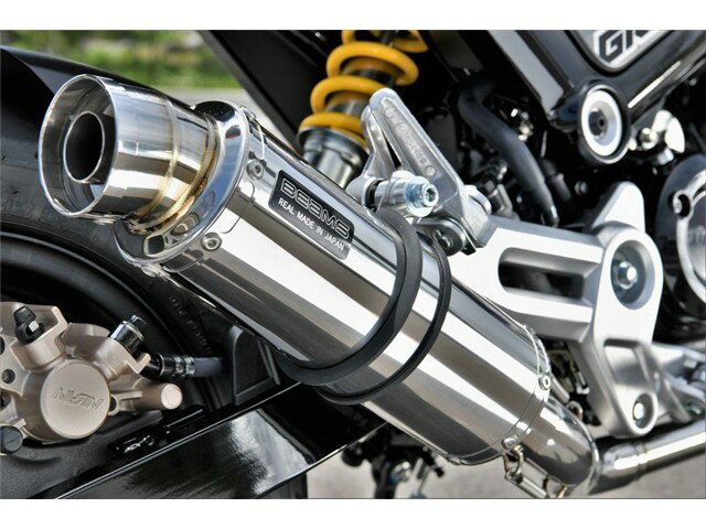 グロム：2021〜(2BJ-JC92) マフラー BEAMS ビームス R-EVO ステンレス フルエキゾースト G1001-53-008