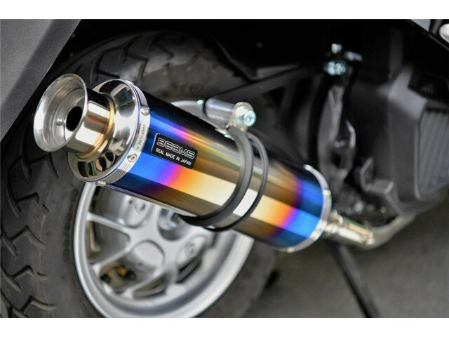 リード125：2013〜(EBJ-JF45) マフラー BEAMS ビームス SS300 SP ヒートチタン フルエキゾースト G158-06-000