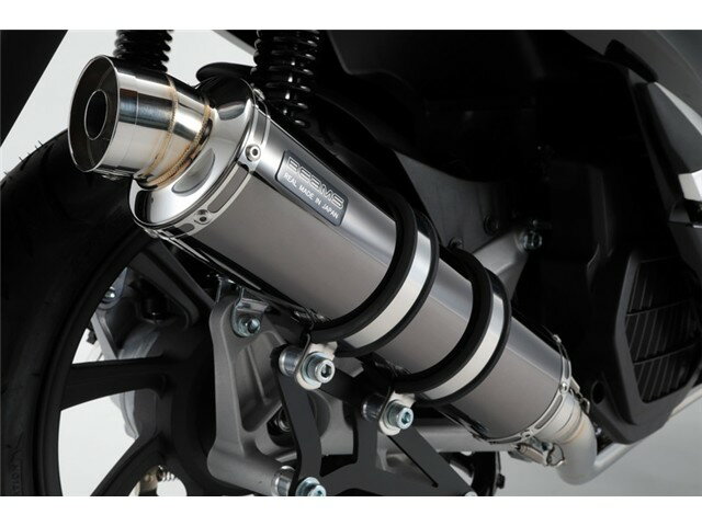 PCX HYBRID(2AJ-JF84) マフラー BEAMS ビームス R-EVO スーパーメタルブラック フルエキゾースト G183-53-005