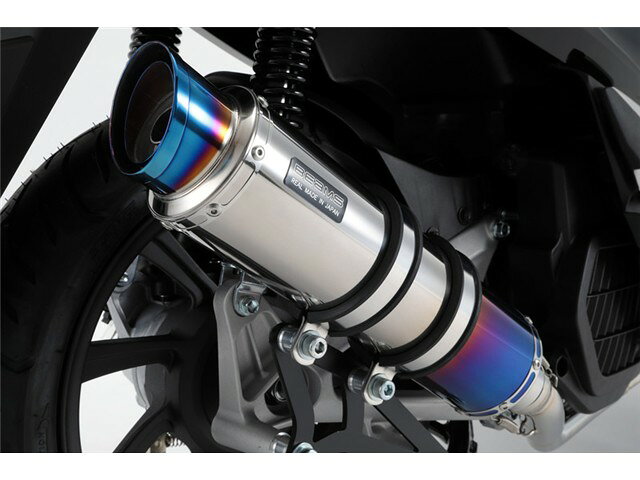 PCX HYBRID(2AJ-JF84) マフラー BEAMS ビームス R-EVO2 ヒートチタン フルエキゾースト G183-54-007