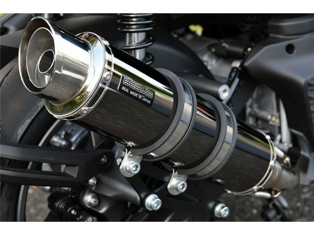 X FORCE(8BK-SG79J) マフラー BEAMS ビームス R-EVO2 スーパーメタルブラック フルエキゾースト G269-54-005