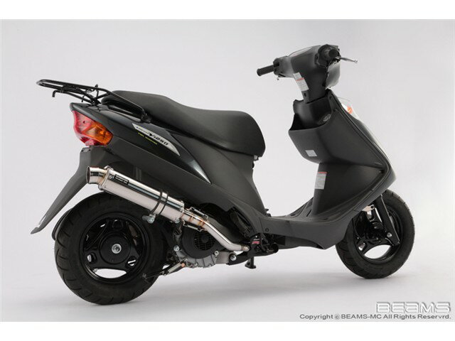 ADDRESS V125(BC-CF46A) マフラー BEAMS ビームス R-EVO ステンレス B307-53-008