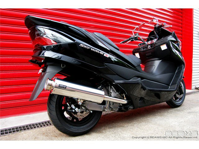 SKYWAVE(BA-CJ44A) マフラー BEAMS ビームス SS400 ソニック B310-10-000