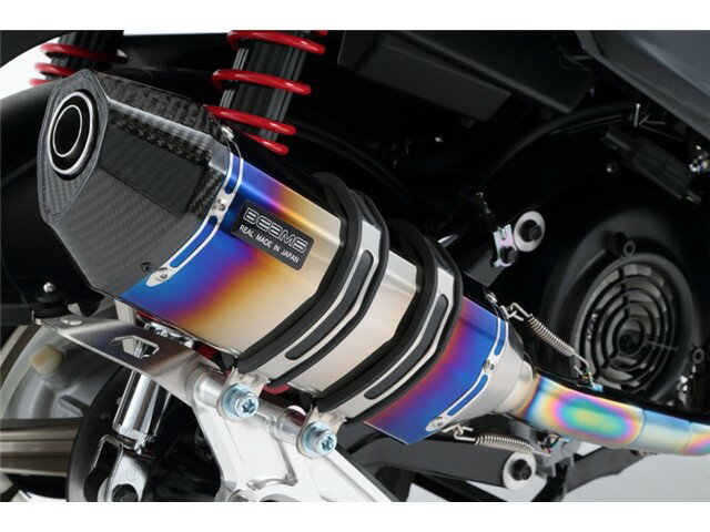 シグナスX：2016〜(EBJ-SEA5J(2BJ-SED8J) マフラー BEAMS ビームス CORSA-EVO II ヒートチタン G241-65-001