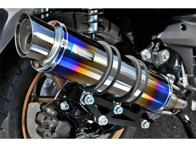 N-MAX125(8BJ-SEG6J) マフラー BEAMS ビームス R-EVO2 ヒートチタン フルエキゾースト G267-54-007