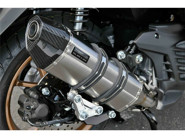 【スーパーセールクーポン発行中】N-MAX125(8BJ-SEG6J) マフラー BEAMS ビームス CORSA-EVO II ステンレス フルエキゾースト G267-64-000