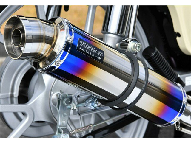 ADDRESS V125(EBJ-CF4EA) マフラー BEAMS ビームス R-EVO SP チタン G316-53-007