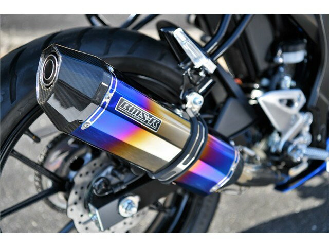 GSX-R125(2BJ-DL33B) マフラー BEAMS ビームス CORSA-EVO II ヒートチタン フルエキゾースト G340-65-S1J