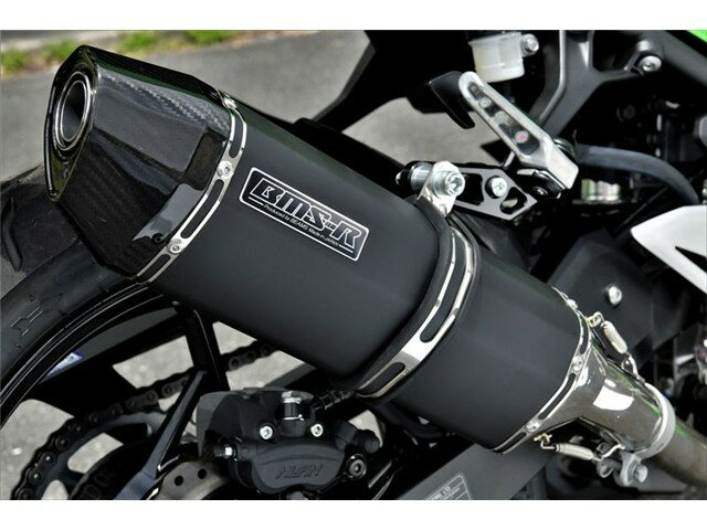 Ninja250 / Z250：2018〜(2BK-EX250P(8BK-EX250Y) マフラー BEAMS ビームス CORSA-EVO II マットブラック スリップオン G430-63-P7J