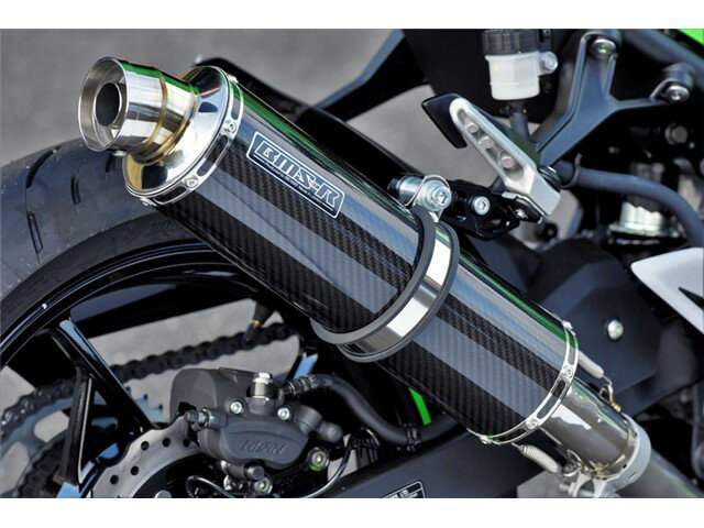 Ninja400 / Z400：2022〜(8BL-EX400L(2BL-EX400G) マフラー BEAMS ビームス R-EVO カーボン スリップオン G432-53-P2J