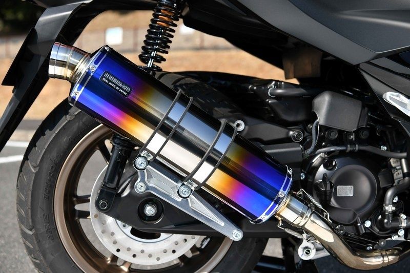 【抽選で最大100％ポイントバック】BEAMS ビームス R-EVO ヒートチタンサイレンサー 政府認証 車種：HONDA フォルツァ MF17 G1010-53-007