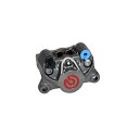 Brembo ブレンボ ブレーキ ブレンボ 2Pキャリパー φ34(34mm) チタニウム/赤ロゴ 新カニ 取付ピッチ:84mm 商品番号:20.b852.78...