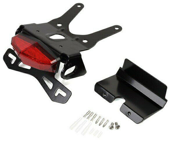 【レンズカラー:レッド】 CRF250L／M／RALLY '17~用 DRC モトレッド エッジテールライト テールライトステー カバーセット D45-18-708 F5841