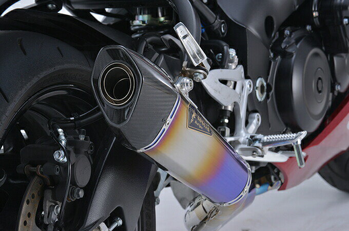 r's gear アールズギア　KATANA('19〜) リアルスペック チタンフルエキゾースト チタンドラッグブルー RS16-01RD