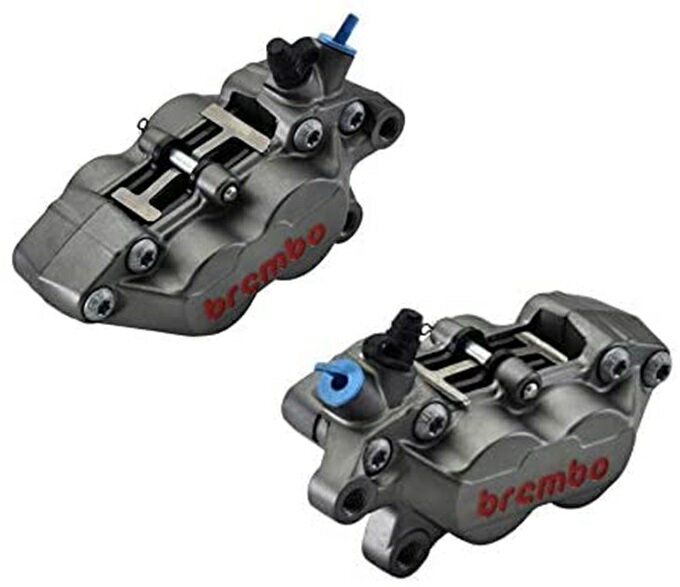 在庫有り 当日発送 【 左右セット】 Brembo ブレンボ ブレーキ Axial 4Pキャリパー チタン キャスト 40mmピッチ 商品番号:左用 20.5165.79 右用 20.5165.89