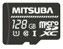 【対象ショップ限定!抽選で最大100%ポイントバック】MITSUBA ミツバサンコーワ マイクロSDカード 128GB EDR-C03
