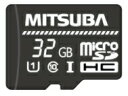 【抽選で最大100%ポイントバック】MITSUBA ミツバサンコーワ マイクロSDカード 32GB EDR-C01