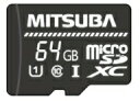 【対象ショップ限定!抽選で最大100%ポイントバック】MITSUBA ミツバサンコーワ マイクロSDカード 64GB EDR-C02