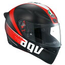 在庫有り 当日発送　AGV エージーブイ  AGV K1 018-GRIP MATT BLACK/RED 028192IY018-L アジアンフィット ヘルメット