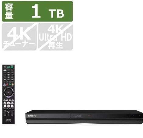 ソニー SONY ブルーレイレコーダー 1T