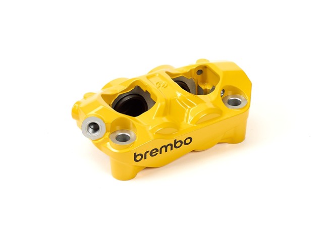 brembo ブレンボ Hypure ラジアル モノブロック 4P キャリパー イエローペイント ブラックロゴ 左 φ30 取付ピッチ:100mm 920.E940.41メーカー名 : brembo(ブレンボ)メーカー品番 : 920.E940.41適合 : φ30 取付ピッチ:100mmJANコード : 4550646435514リペアパーツ:パッド（07BB44RC／07BB44SA）／ブリーダーボルト（06.8426.40）／バンジョーボルト（06.2228.97）／銅ワッシャー（06.2196.13）／パッドスプリング（120.2255.75）／パッドピン（120.3942.59）シールキット設定なし。オーバーホール対応可。HPパーツ部門扱い。100mmピッチ 30／30mmアルミピストン。17RCSとの使用推奨。鋳造モノブロックキャリパー。ブレーキパッド品番:07BB44RC／07BB44SA※画像はイメージの商品がございます。※詳しくはメーカーホームページにてご確認ください。(詳細寸法・その他適合・注意事項・画像・等々)※在庫管理につきましては、出来る限りのこまめな更新を心掛けておりますが、リアルタイムでの更新が困難な為、万が一欠品の際はご了承頂けます様宜しくお願いいたします。また、メーカー価格が常に変動しておりますので、価格が変わってしまっている商品があった場合、ご注文後にご連絡する場合がございます。※商品ページ作成時には細心の注意を払い作成をしておりますが、商品説明文や販売価格等の記載ミスにより、お客様に間違った情報を提供してしまう可能性もございます。その場合、誤記載内容によっては、お客様に連絡後お取引を一旦キャンセル処理をさせていただく場合がございます。予めご了承頂けます様宜しくお願いいたします。※商品のご注文にあたり、予めお客様ご自身でメーカーホームページでお調べ後、サイズ・カラー・適合をご確認の上ご注文頂けます様宜しくお願いいたします。サイズ・カラー違いによる商品返品、返金、補填等は一切出来ませんのでご了承下さい。※商品ページタイトルに在庫ありの記載が無い商品は、メーカー取り寄せとなっております。※メーカーに在庫がある場合は1週間前後で発送いたします。※メーカー欠品・販売中止・仕様変更等により商品がご用意出来ない場合もございます。その場合ご注文のキャンセル、または変更にて対応させて頂く場合がございます。また、メーカー欠品時、入荷まで長らくお時間を頂く場合がございます。納期日程を問い合わせにてご連絡させて頂きますので宜しくお願いいたします。