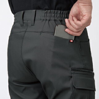 BURTLE バートル 【正規品】 カーゴパンツ ユニセックス LLサイズ ブラック 1912-35-LL