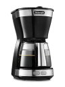 【抽選で最大100%ポイントバック】Delonghi デロンギ ドリップコーヒーメーカー アクティブ シリーズ インテンスブラック ICM12011J-BK [...