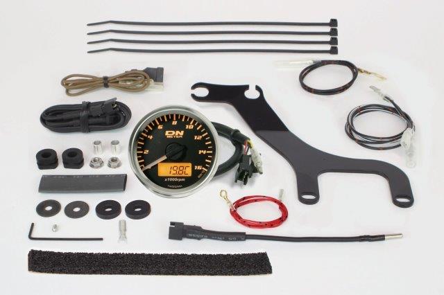 【抽選で最大100％ポイントバック】SP武川 SPタケガワ φ48スモールDN タコメーターキット(オレンジLED) CL250/CL500 05-05-0117