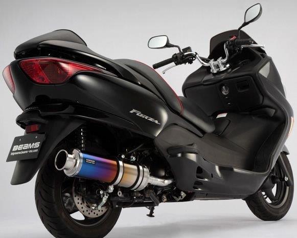 【抽選で最大100％ポイントバック】BEAMS ビームス マフラー フルエキゾースト SS400チタン フォルツァ MF08 B103-12-000