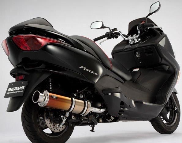 【抽選で最大100％ポイントバック】BEAMS ビームス マフラー フルエキゾースト SS400チタンII フォルツァ MF08 B103-18-000