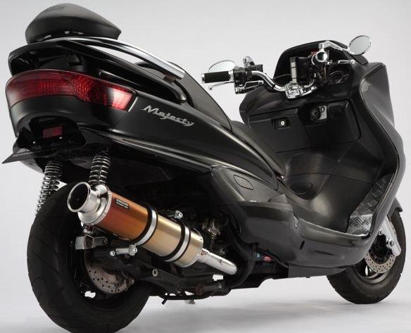 【抽選で最大100％ポイントバック】BEAMS ビームス マフラー フルエキゾースト SS400チタンII マジェスティ SG03J B205-18-000