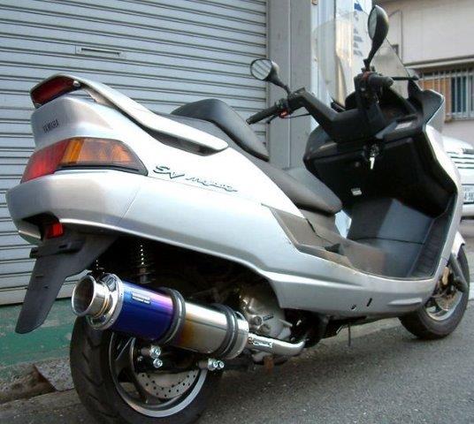 【抽選で最大100％ポイントバック】BEAMS ビームス マフラー フルエキゾースト SS400チタン マジェスティ SV SG01J B206-12-000