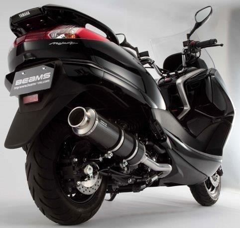 【抽選で最大100％ポイントバック】BEAMS ビームス マフラー フルエキゾースト SS400カーボンII マジェスティ SG20J B217-11-000