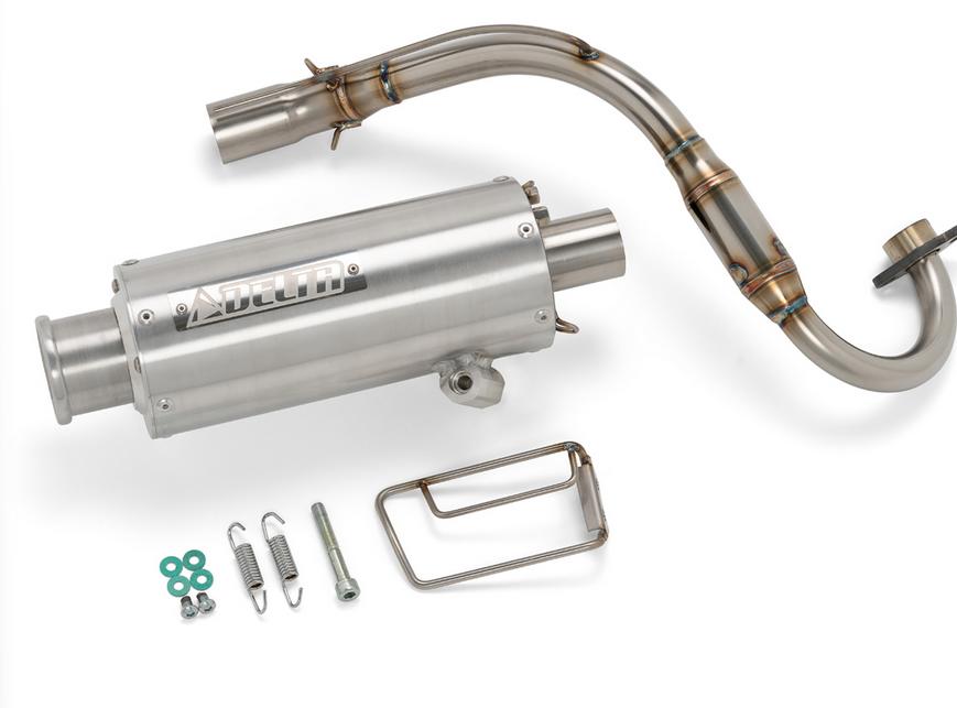 【抽選で最大100％ポイントバック】DELTA デルタ バレル4-S MINIサイレンサー HONDA モンキー125 MONKEY125 '19-21 DL30-5105