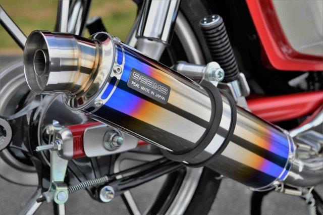 【抽選で最大100％ポイントバック】BEAMS ビームス R-EVOチタンサイレンサー 政府認証 車種：HONDA スーパーカブC125 8BJ-JA58 G1002-53-007