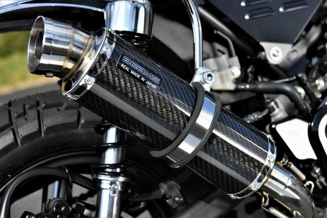 【抽選で最大100％ポイントバック】BEAMS ビームス R-EVOカーボンサイレンサー 政府認証 車種：HONDAモンキー125 8BJ-JB03 G1003-53-006