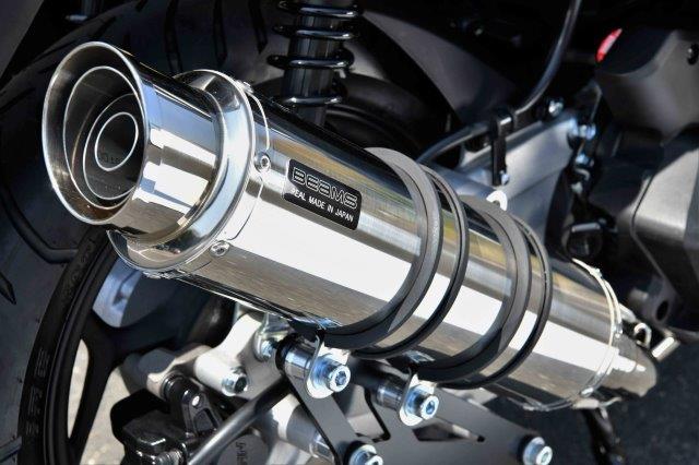 【抽選で最大100％ポイントバック】BEAMS ビームス R-EVO2 ステンレスサイレンサー 政府認証 車種：HONDA PCX160 2023~ 8BK-KF47 G1015-54-008