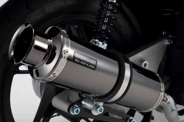 【抽選で最大100％ポイントバック】BEAMS ビームス SS300SMB SP 車種：HONDA PCX150 2014~ JBK-KF18 カラー：スーパーメタルブラック G166-05-000